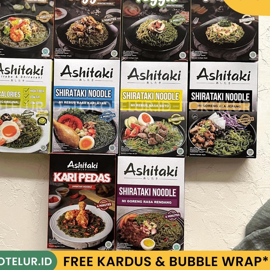 

SH5✷ Ashitaki - Mie Shirataki Diet Sehat | Shirataki Noodle Mie Instant TERBAIK