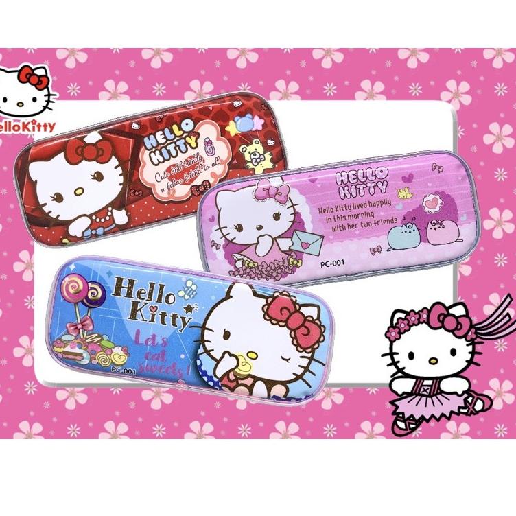 

[W-4I ✓] Tempat pensil segi 4 Smiggle dan Hello Kitty-berkualitas