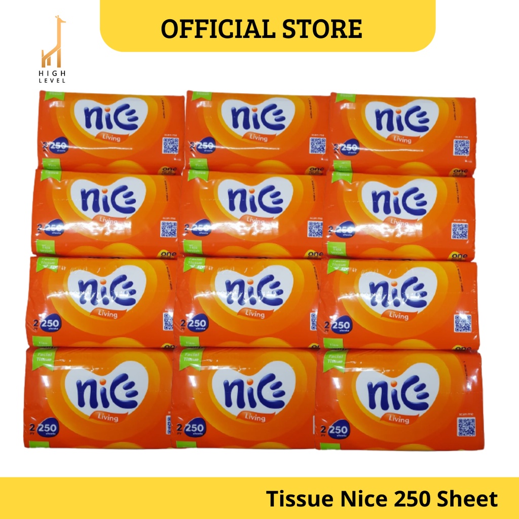 Nice Facial Tissue 250 Sheet