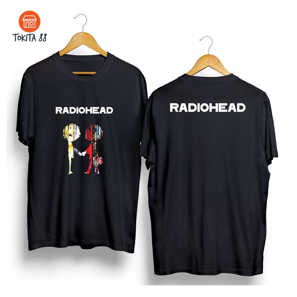 KAOS RADIOHEAD - KAOS RADIOHEAD ORIGINAL DISTRO - KAOS MUSIK ROCK METAL - KATUN COMBED