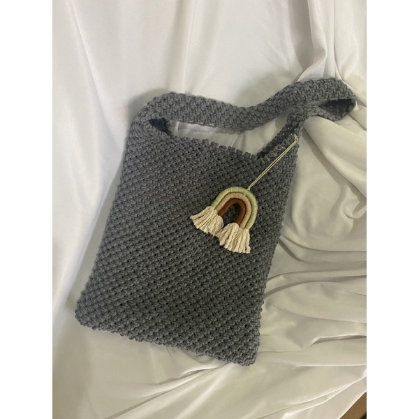 Macrame Tote bag | macrame bag | tas macrame