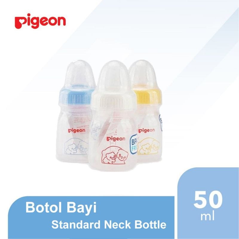 Botol Susu Bayi Pigeon 50ml 120ml 240ml BPA Free Botol Susu SUMO Murah Bebas BPA