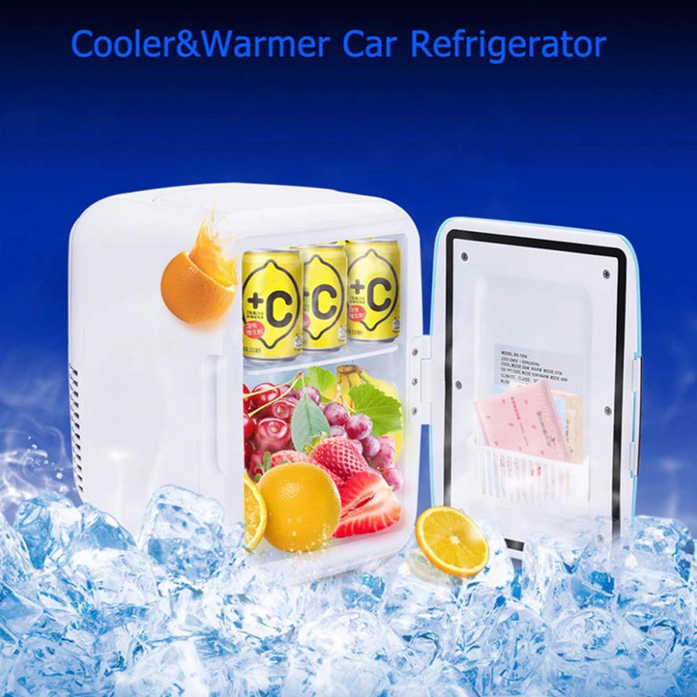 Kulkas Mobil - Cooler And Warmer Front Door / Kulkas Mini Portable   Car Refrigrator 4L Cool Hot Mobil / Rumah Simple K4L