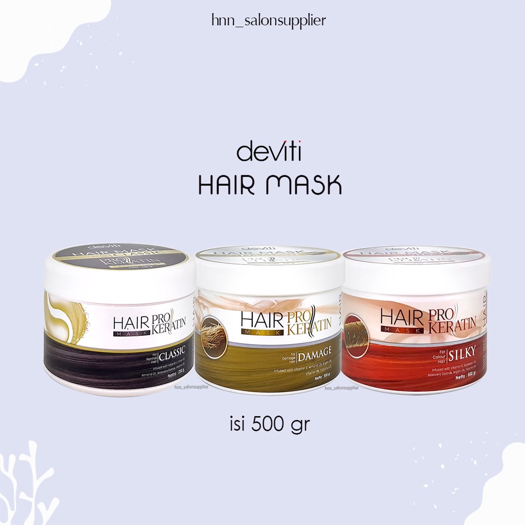 Deviti Hair Mask Masker Rambut  500gr