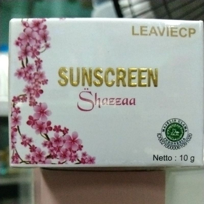 LEAVIE CP SUNSCREEN Shazzaa