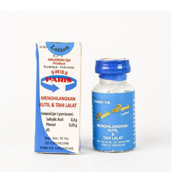 Penghilang Tahi Lalat Dan Kutil Swiss paris Swis Paris 100% Original