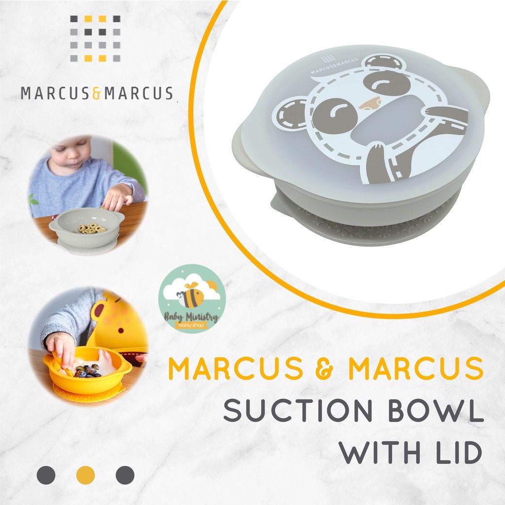 Marcus&amp;Marcus Suction Bowl / marcus / marcus suction bowl / marcus bowl / marcus mangkok