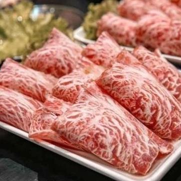 

Daging Sapi Wagyu Iris Meltique / Slice Meltiq Beef-500Gr Lapakaminahh