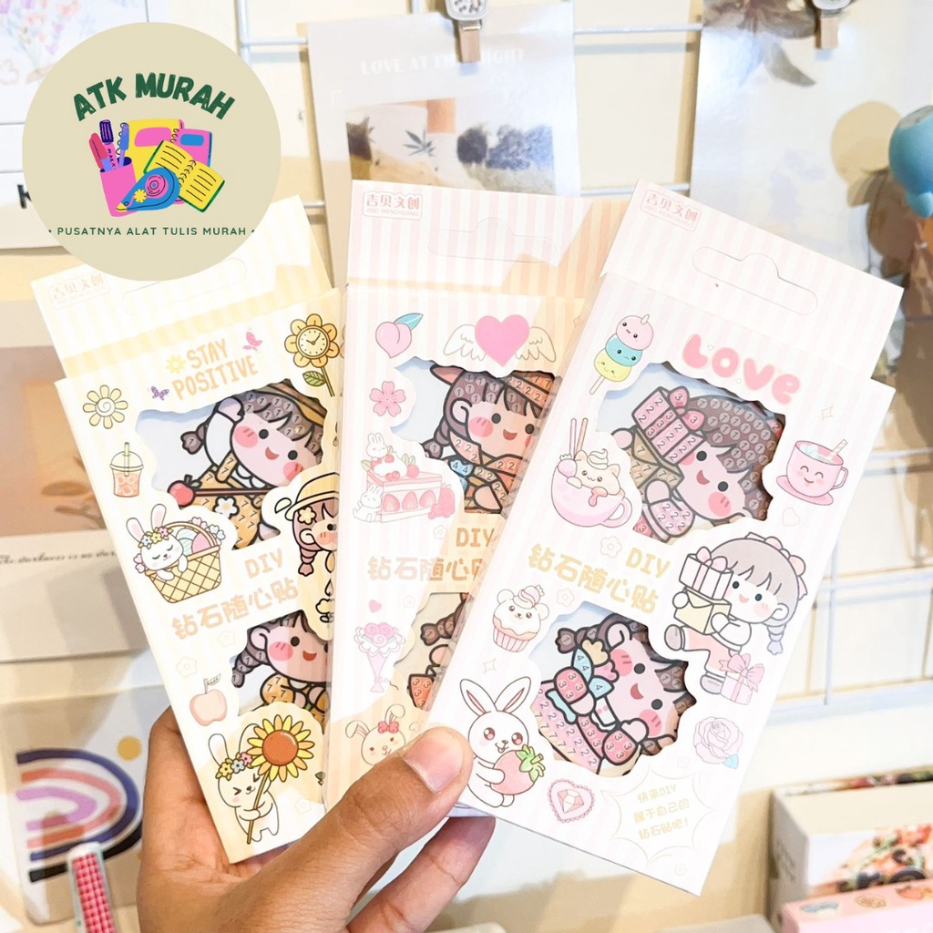 

PAKET DIY GLITTER LD-ZSH506 KREATIFITAS LUCU IMUT KADO UNIK TERMURAH