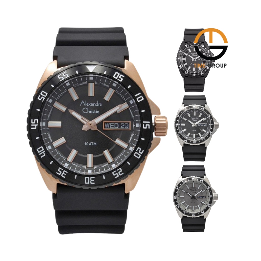JAM TANGAN PRIA ALEXANDRE CHRISTIE AC6541 AC 6541 MER ORIGINAL