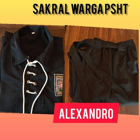 Dapatkan Segera SAKRAL WARGA PSHT ALEXANDRO 1 SET Gratis Stiker