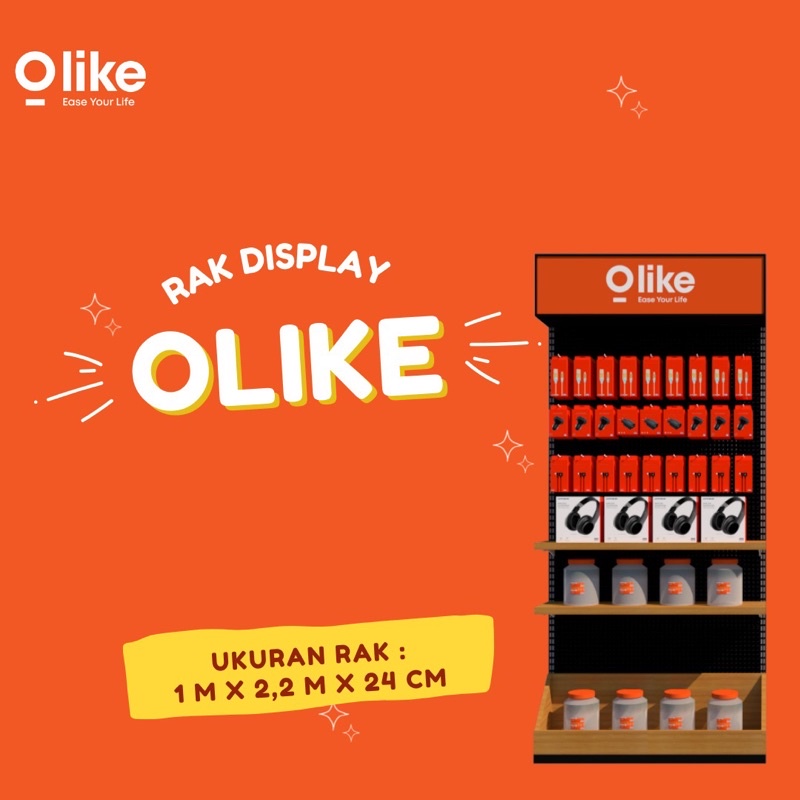 Jual Olike Rak Display Aksesoris Premium Olk Ukuran Mx Mx Cm Original Rak Only