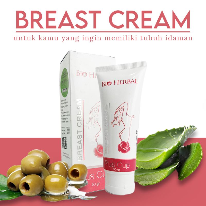 BIO HERBAL BREAST CREAM MEMBESARKAN DAN MENGENCANGKAN PAYUDARA