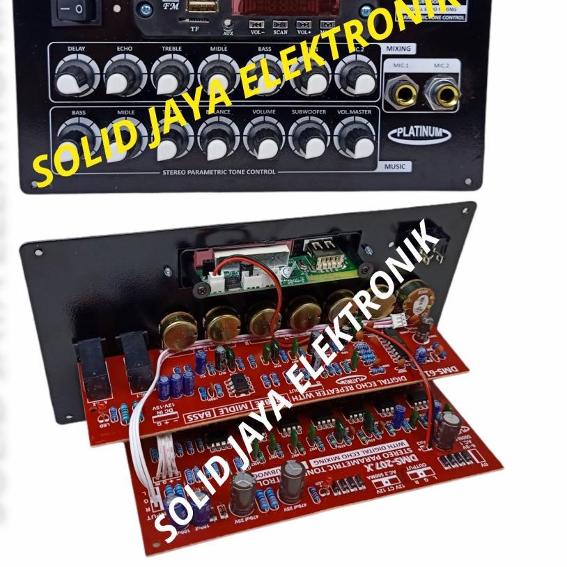 Booming TONE CONTROL AKTIF MP3 BLUETOOTH DMS207 DMS-207.X BT TONE KONTROL MIXING MUSIK ACTIVE PARAME