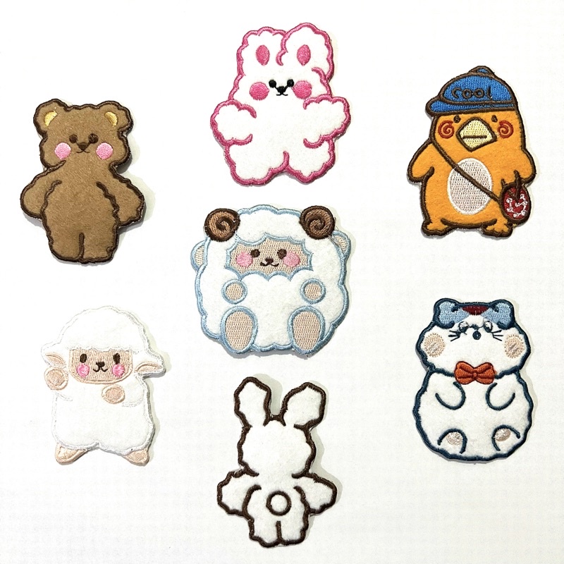 Patch Bordir Iron Cute Animal
