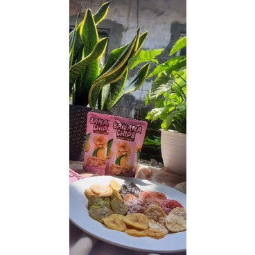 

paket reseller banana chips kripik pisang 50gr dapat 10pcs