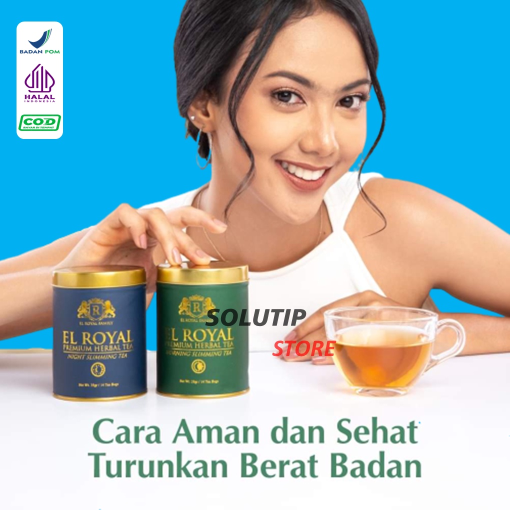 Jual EL ROYAL Premium Herbal Tea Teh Herbal Untuk Kesehatan 1 PAKET ...