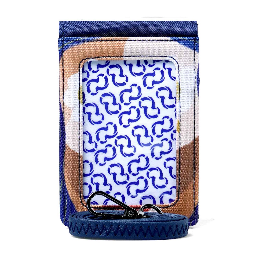 

Wallts New Helen Chiara - Dompet Lanyard Card Gantungan Id Card Name Tag Pria Wanita