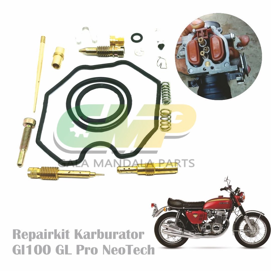 Repair kit Karbu GL100 GL Pro NeoTech Karburator Parkit isi Carbu Assy