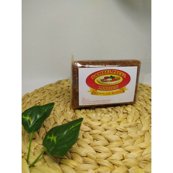 

Sambel Pecel Madiun Berkah Raos-Kemasan Besar