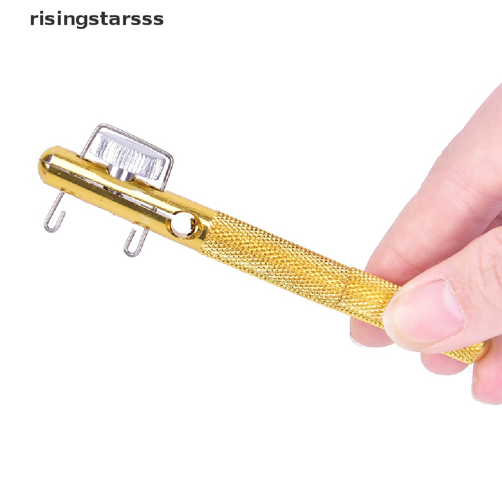 Rsid Span-new Metal Fishing Hook Knotg Tool &amp; Tie Hook Loop Making Device Hooks Remover Jelly