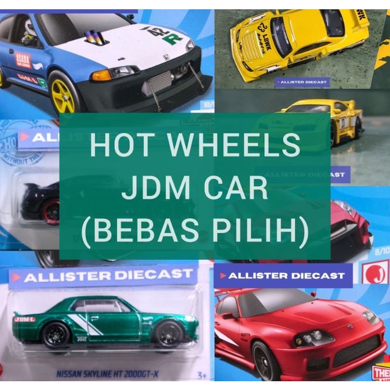 Jual Hotwheels Original Hot Item JDM (bebas pilih di varian) | Shopee