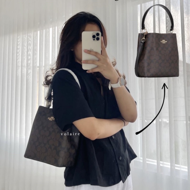 COACH Small Town Bucket Bag