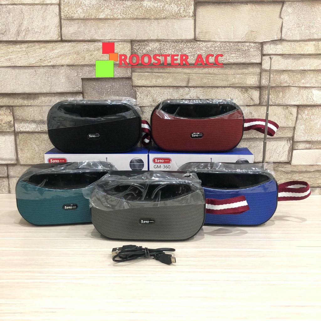 SPEAKER BLUETOOTH 5 BRO GM-360