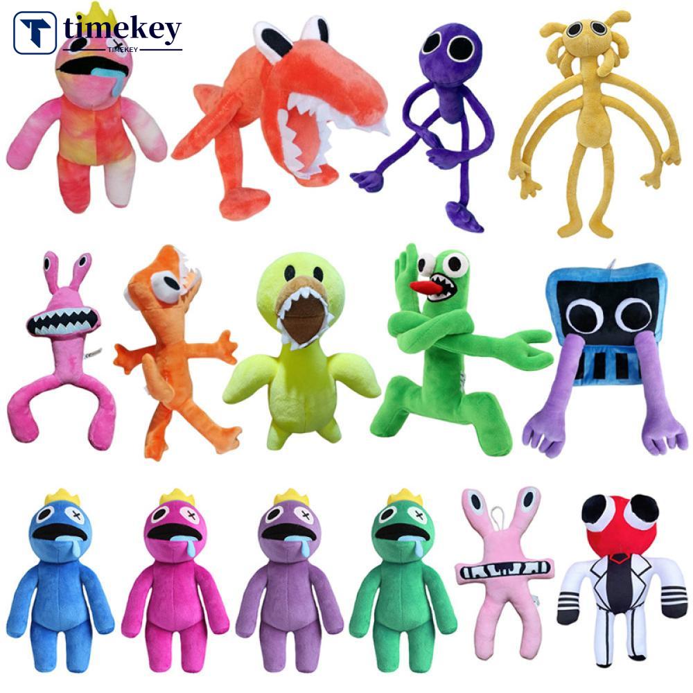 Timekey Rainbow Friends Roblox Anak Mainan Mewah Anak Little Blue Man Little Green Man Boneka Mewah Natal Mainan Ulang Tahun Anak A3C1