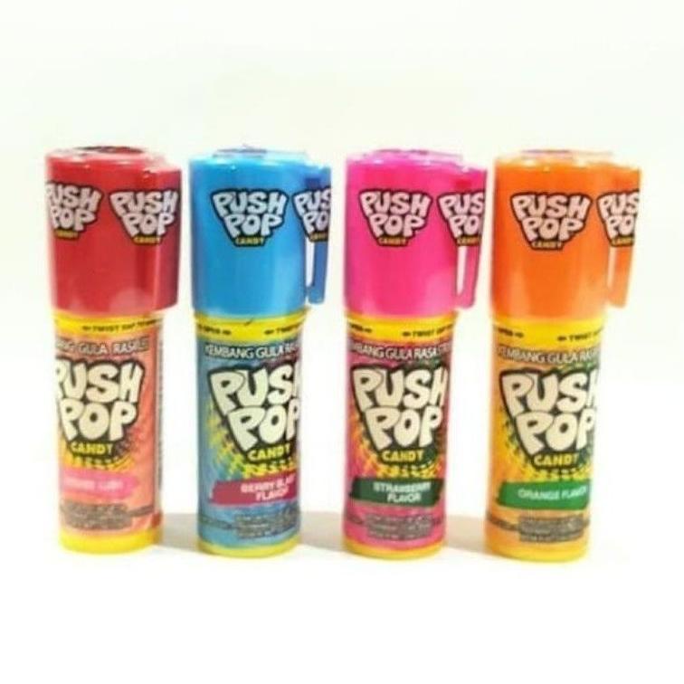 

(New)[T52R]♫♪ PUSH POP Candy 14gr - Permen PUSH POP super keren