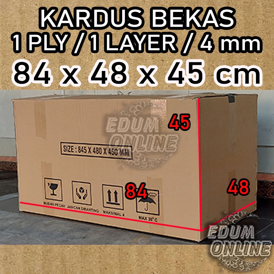 

Kardus Jumbo Super Box Kantor 1ply 2ply Dus Murah 84x48x45 2 ply 1 ply Packaging 2 layer 1 layer Penyimpanan Besar Karton Polos Pindahan Packing Kemasan Bekas Pengiriman Single Double Wall Arsip Barang Keras 60x40x40 Paking Kuat Kotak Tebal Baru Dynaplast