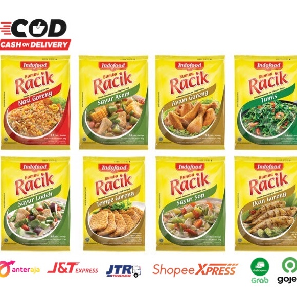 

INDOFOOD Bumbu RACIK / Bumbu Siap Saji / Bumbu Olahan