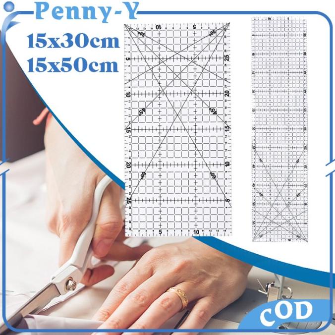 

Penggaris Jahit Quilting Ruler Patchwork Ruler Penggaris Pola