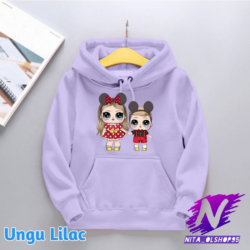 hoodie sweater anak lol surprise chibi LOL SURPRISE