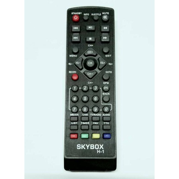 Termurah REMOTE SET TOP BOX SKYBOX H1 DVB T2
