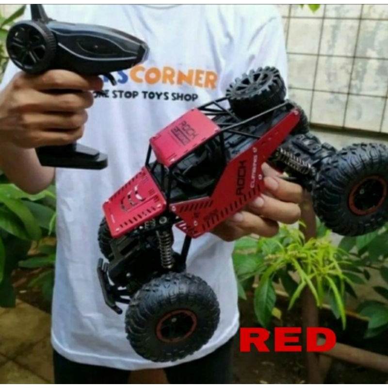 Mobil Remot RC 4WD Metal Alloy OFFROAD Paket Mainan Remote Control