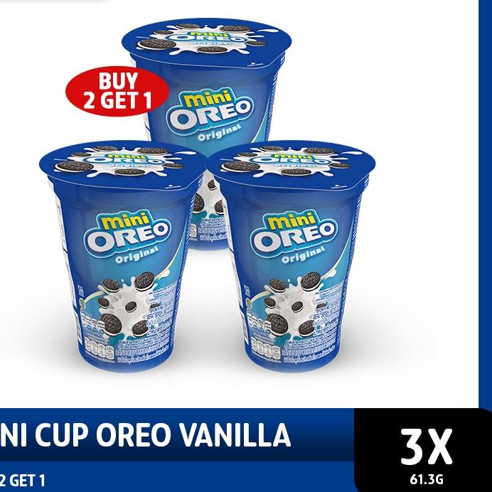 

HARGA GROSIR >> Oreo Mini Biskuit Vanilla 61.3 Gr - Triple Pack