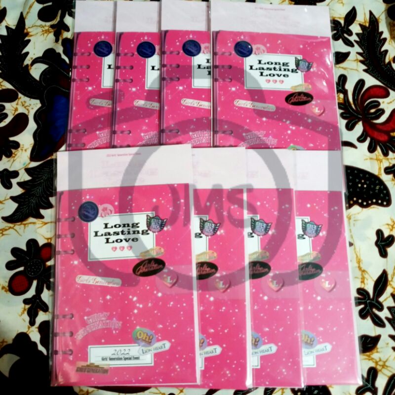 [READY SEALED] SPECIAL AR TICKET SET 2022 Girls Generation Long Lasting Love SNSD Photocard PC Postc