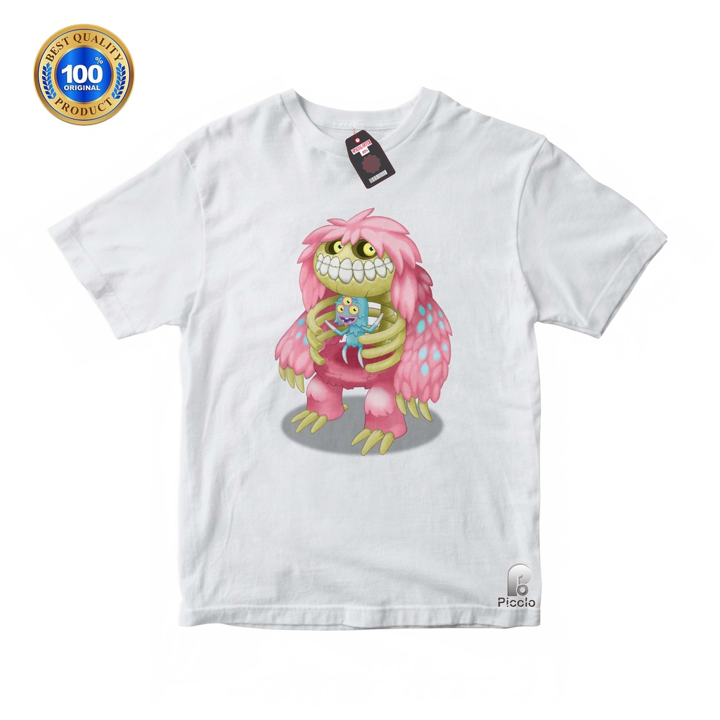 BAJU ANAK KAOS ATASAN ANAK MOTIF KARAKTER MY SINGING MONSTER UNISEX Bahan COTTUN (FREE NAMA)