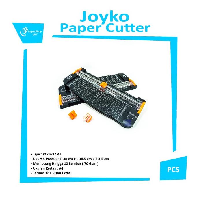 

JOYKO PAPER CUTTER PC-1637 A4 - Pcs