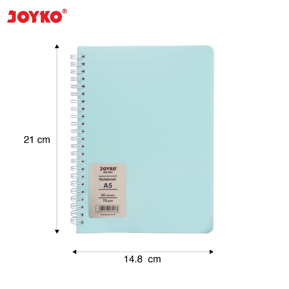 

Promo➴ 9CEC7 Ruled Notebook Diary Agenda Buku Catatan Bergaris Joyko NB-680 60 Lembar 82 ➴Pasti Murah