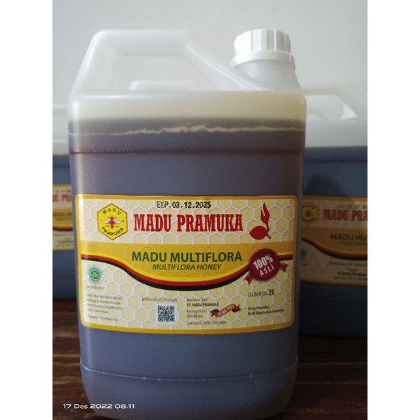 

madu pramuka multiflora 2 Liter 2000 ml