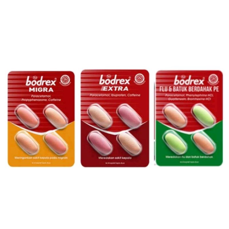 Bodrex  Sakit Kepala All Variant.