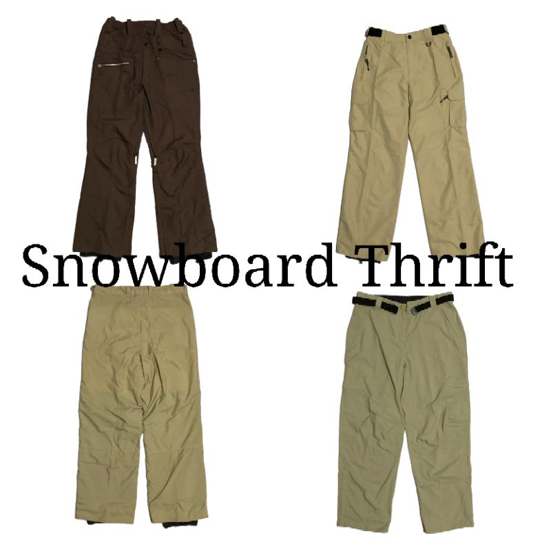 Celana Trackpant Mix Outdoor Snowboard Cargo