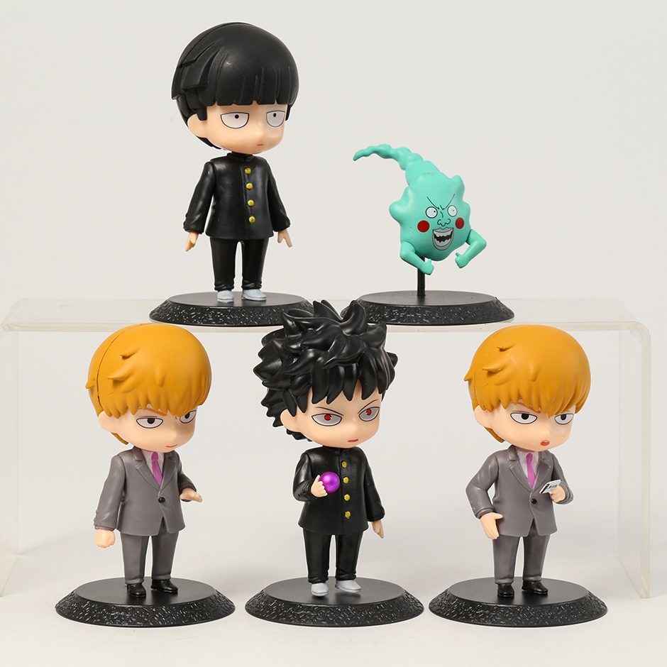 Figure Mob Psycho 100 Shigeo Ritsu Kageyama Reigen Arataka set 5