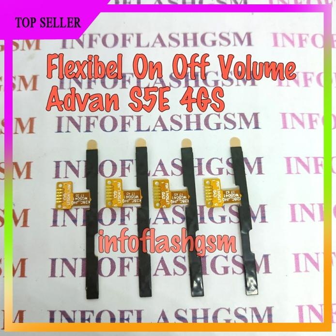 Acc Hp Flexibel Flexible Tombol On Off Swith Volume Advan Advance S5E 4Gs
