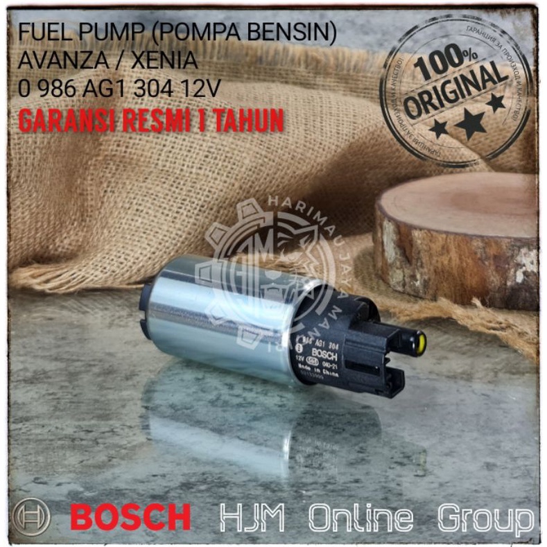 FUEL PUMP - POMPA MINYAK BENSIN - ROTAK AVANZA XENIA BOSCH ORIGINAL