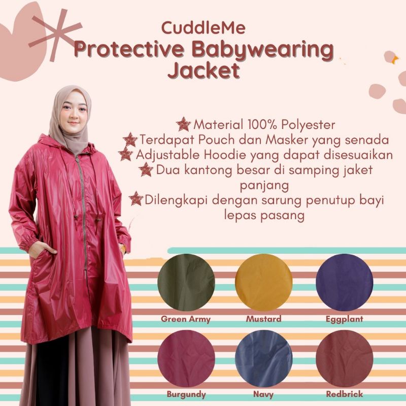 CUDDLEME  JAKET APD PELINDUNG IBU DAN BAYI