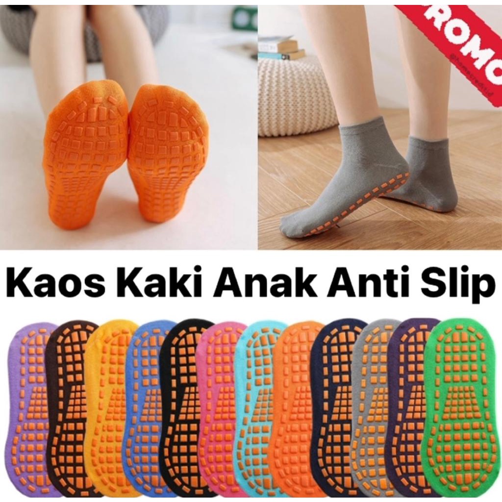 Kaos Kaki Anak Pendek impor Anti Slip Socks