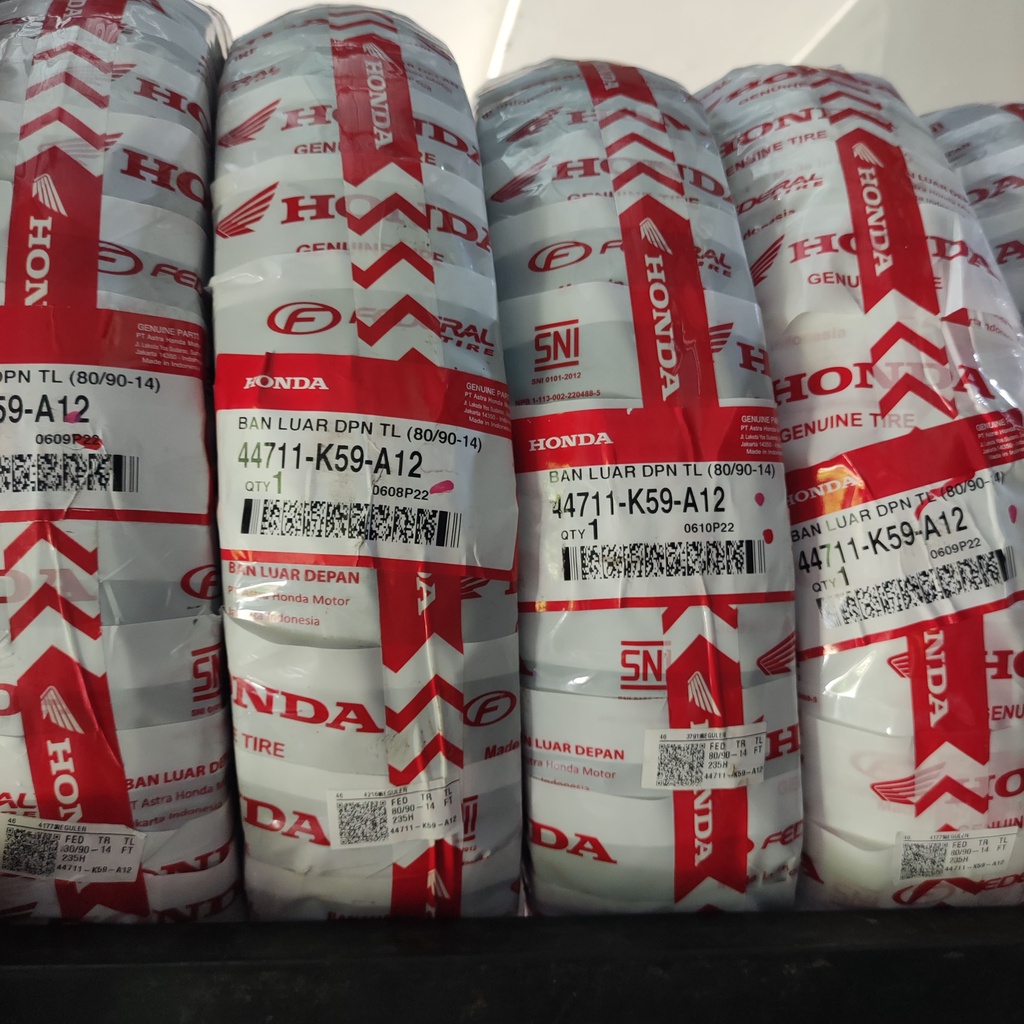 Ban Tubles Depan (80/90-14) Vario 125 eSP & Vario 150 eSP Original AHM